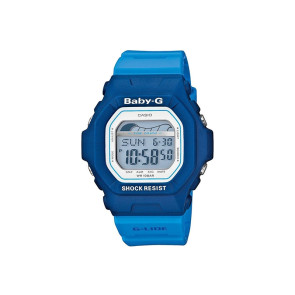 Casio Uhrenarmband 10439755 Baby-G Kunststoff Blau 14mm 