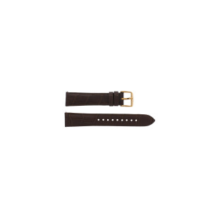 Uhrenarmband Fossil BQ1540 Leder Braun 18mm