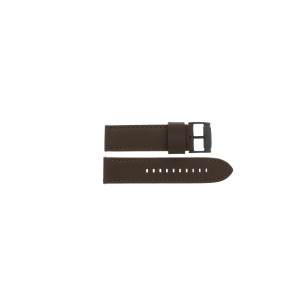 Uhrenarmband Fossil BQ1728 Leder Braun 24mm