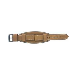 Uhrenarmband Fossil BQ2054 Leder Braun 22mm