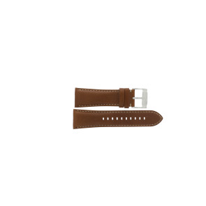 Uhrenarmband Fossil BQ2088 Leder Cognac 26mm