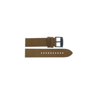 Uhrenarmband Fossil BQ2305 Leder Braun 22mm