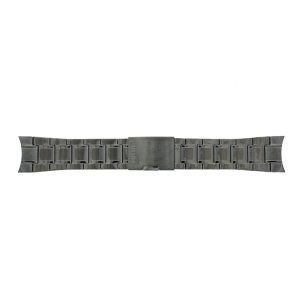 Uhrenarmband Fossil BQ2384 Rostfreier Stahl Anthrazitgrau 26mm