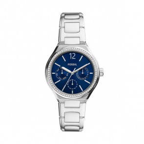 Uhrenarmband Fossil BQ3720 Stahl 18mm