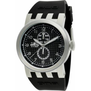 Invicta Uhrenarmband 10390 DNA / 10391 DNA Kunststoff Schwarz 32mm