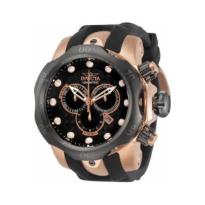 Invicta Uhrenarmband 0361 Reserve Silikon Schwarz 26mm