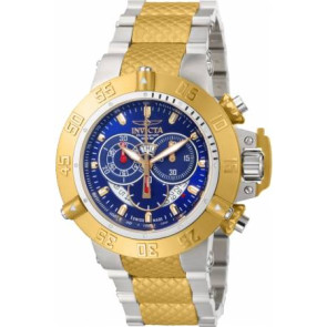 Uhrenarmband Invicta 80507 / 80509 Rostfreier Stahl Zweifarbig