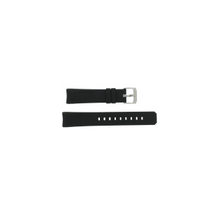 Uhrenarmband Tag Heuer WK111A/0 / BT0702 Kautschuk Schwarz 20mm