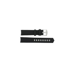 Uhrenarmband Tag Heuer WAY111A / WAY111Z / BT0722 Kautschuk Schwarz 20.5mm