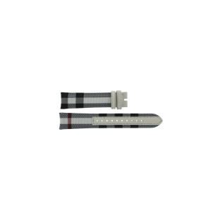 Uhrenarmband Burberry BU10002 Segeltuch Mehrfarbig