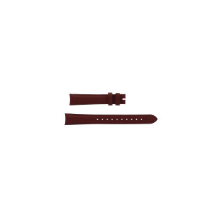 Uhrenarmband Burberry BU10102 Leder Rot 14mm