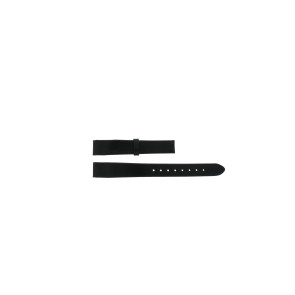 Uhrenarmband Burberry BU1053 Weiches Leder Schwarz 14mm