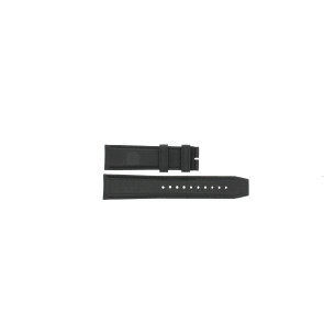 Uhrenarmband Burberry BU2306 Leder Schwarz 22mm