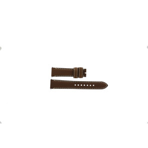 Uhrenarmband Burberry BU7852 Leder Braun 17mm