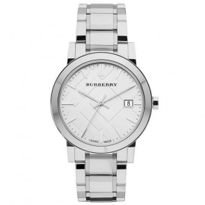Uhrenarmband Burberry BU9000 / BU9001 Stahl 20mm