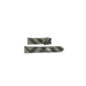 Uhrenarmband Burberry BU9029 Leder Mehrfarbig 20mm