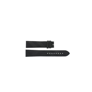 Uhrenarmband Burberry BU9030 Leder Schwarz 20mm