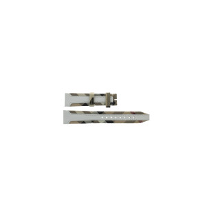 Uhrenarmband Burberry BU9110 Leder Mehrfarbig 18mm