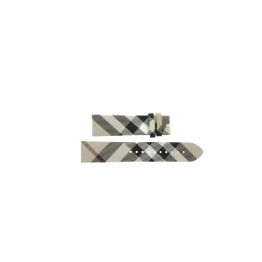Uhrenarmband Burberry BU9357 Leder Mehrfarbig 22mm