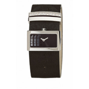 Uhrenarmband Breil BW0122 Leder Schwarz 30mm
