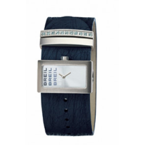 Uhrenarmband Breil BW0125 Leder Blau 30mm
