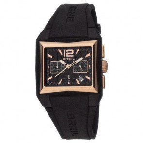 Uhrenarmband Breil BW0256 Silikon Schwarz 20mm