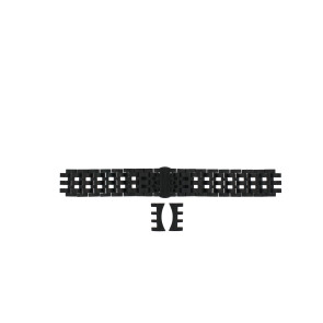 Uhrenarmband Breil BW0409 Stahl Schwarz 22mm