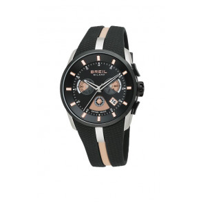 Uhrenarmband Breil BW0432 Silikon Schwarz 20mm