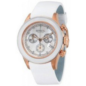 Uhrenarmband Breil BW0516 Leder Weiss