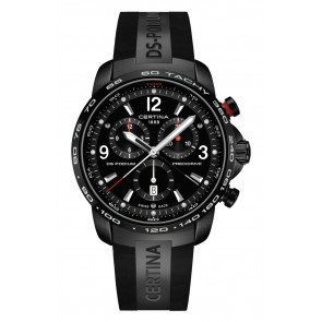 Uhrenarmband Certina C603018862 Kautschuk Schwarz 21mm
