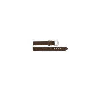 Uhrenarmband Universal C329 Leder Braun 12mm