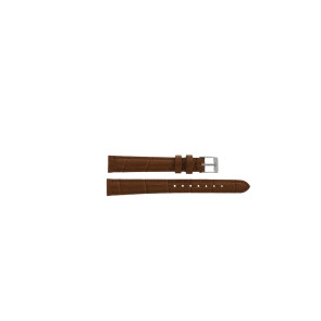 Uhrenarmband Universal C349 Leder Cognac 12mm