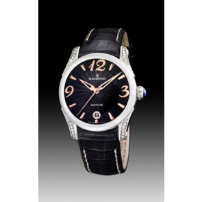 Uhrenarmband Candino C4419-3 Leder Schwarz