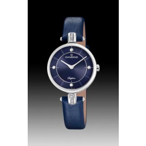 Uhrenarmband Candino C4658-3 Leder Blau
