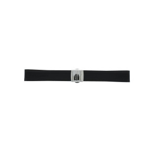 Uhrenarmband Certina C603019309 Kautschuk Schwarz 22mm