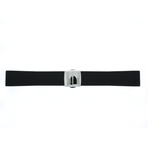 Uhrenarmband Certina C603019574 / C0144101705100A / C0144171705100A Kautschuk Schwarz 22mm
