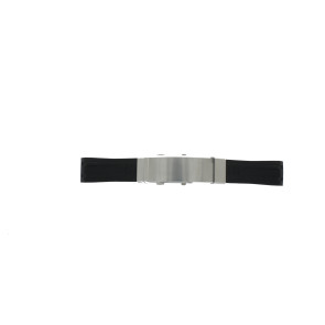 Uhrenarmband Certina C603020937 / XS Kautschuk Schwarz 21mm