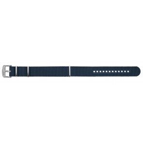 Uhrenarmband Certina C0324291804100A / C604022164 Nylon Blau 21mm