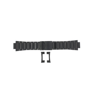 Uhrenarmband Certina C0154341105000 / C605017232 Stahl Schwarz