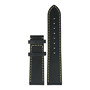 Uhrenarmband Certina C610010956 Leder Schwarz 21mm