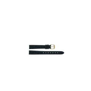 Uhrenarmband Universal C618 Leder Blau 12mm