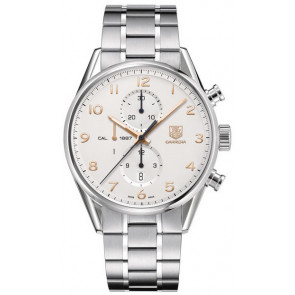 Uhrenarmband Tag Heuer CV2A12 / BA0796 / CV2A10 Rostfreier Stahl Stahl 22mm