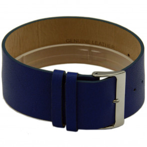 Uhrenarmband Universal CCC.1036 / Z036 Leder Blau 28mm
