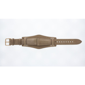 Uhrenarmband Fossil CH2884 Leder Beige