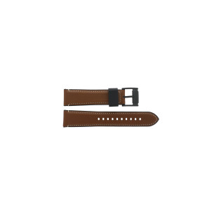 Uhrenarmband Fossil CH3065 Leder Braun 22mm