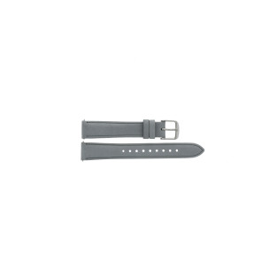 Uhrenarmband Fossil CH3071 Leder Grau 16mm