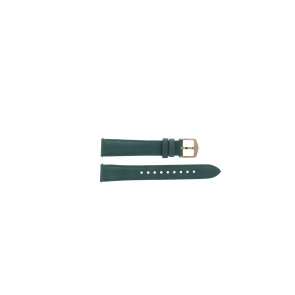 Uhrenarmband Fossil CH3089 Leder Grün 16mm