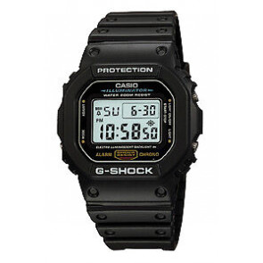 Casio Uhrenarmband 10303976 G-Shock Kunststoff Schwarz 16mm 