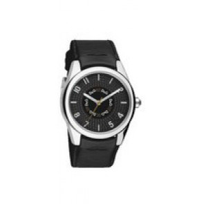 Uhrenarmband Dolce & Gabbana DW0261 Leder Schwarz 18mm