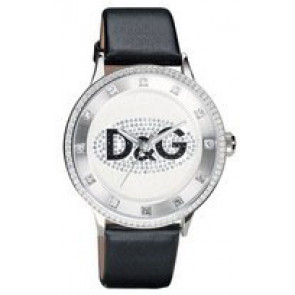 Uhrenarmband Dolce & Gabbana DW0503 Leder Schwarz
